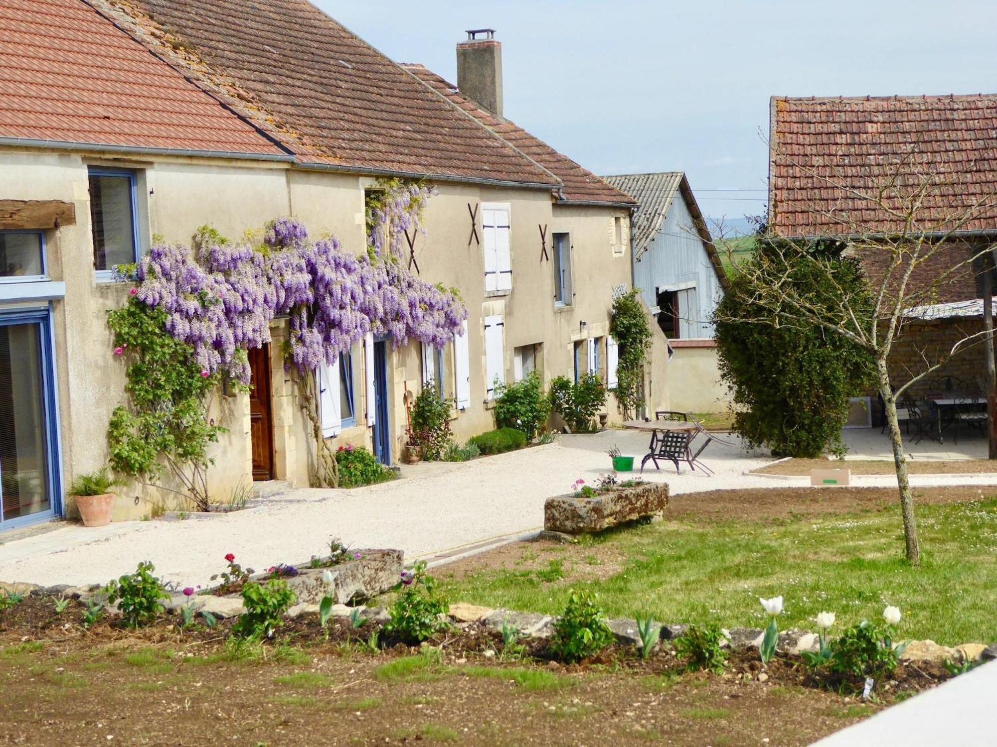 Burgundian Farmhouse In Talon With Fireplace מראה חיצוני תמונה